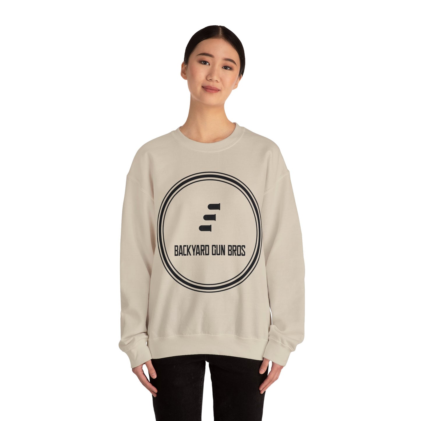 Unisex Heavy Blend™ Crewneck Sweatshirt | YouTube Black Logo!