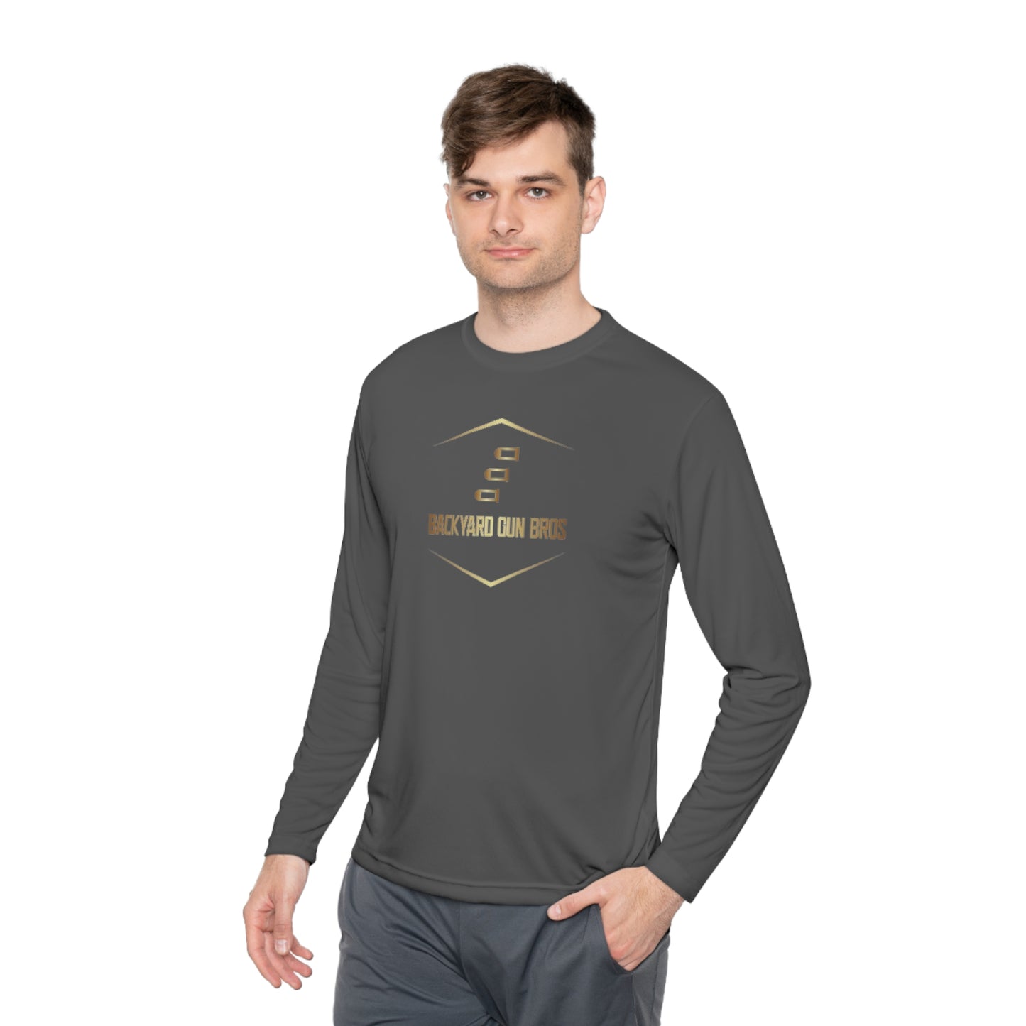 Unisex Lightweight Long Sleeve Tee | YouTube Alternative Logo