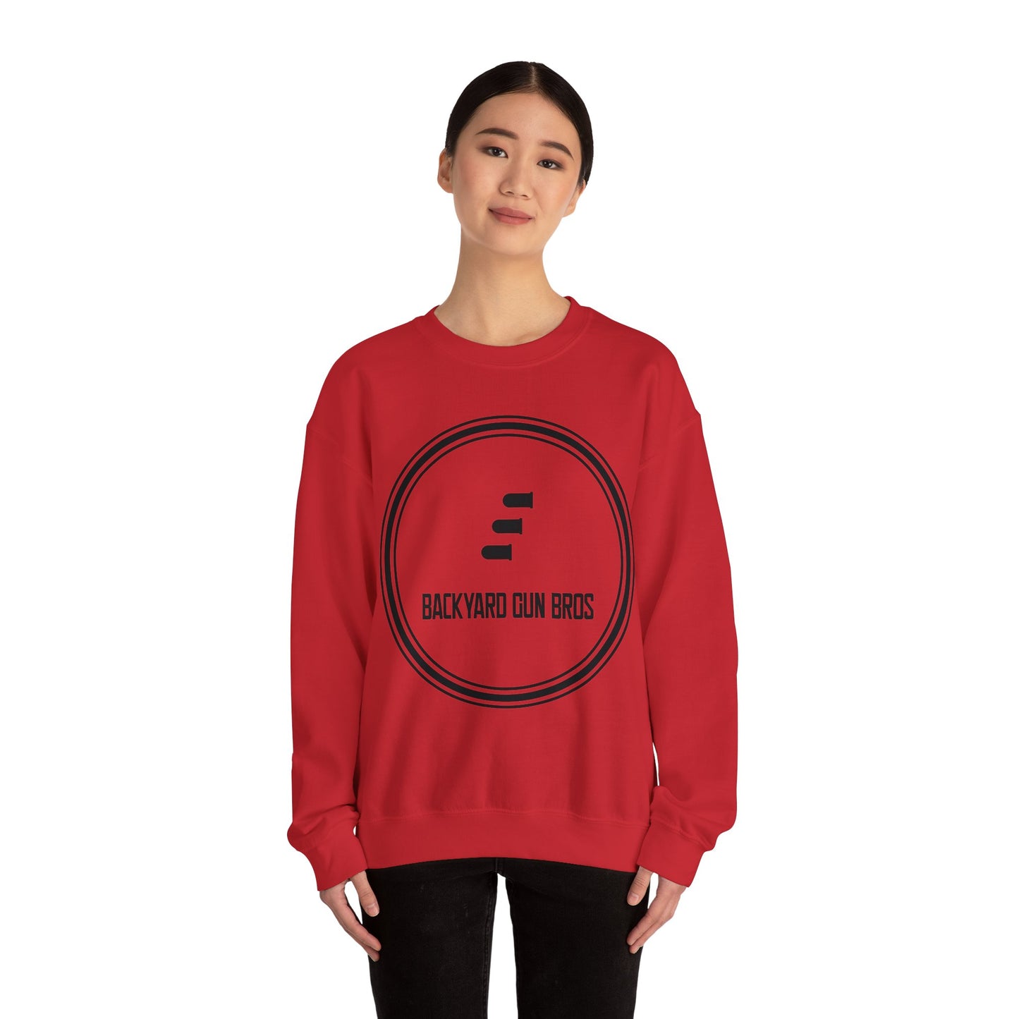 Unisex Heavy Blend™ Crewneck Sweatshirt | YouTube Black Logo!
