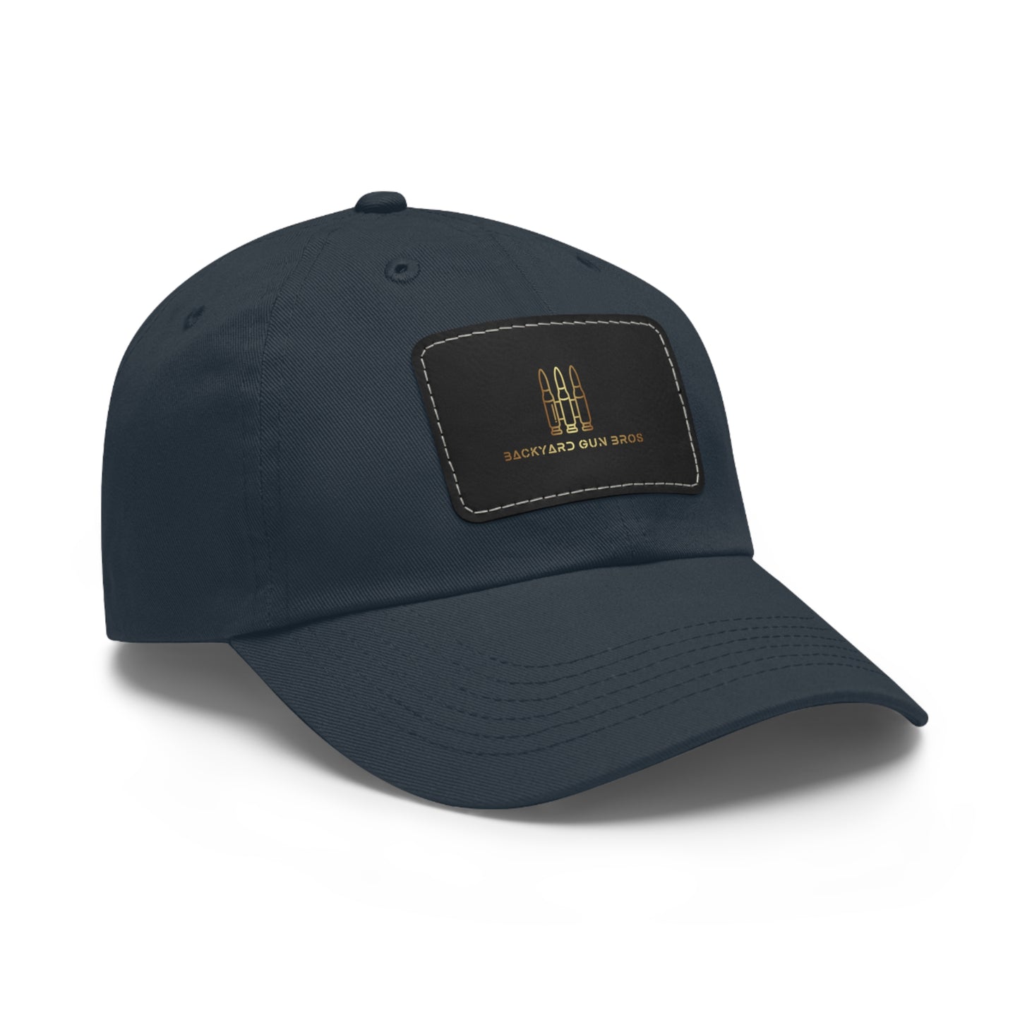 Dad Hat with Leather Patch (Rectangle) | YouTube Dashboard