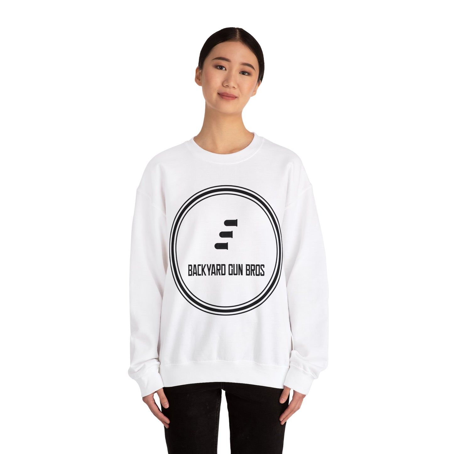 Unisex Heavy Blend™ Crewneck Sweatshirt | YouTube Black Logo!