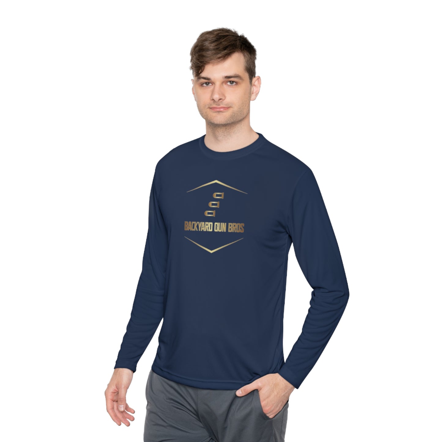 Unisex Lightweight Long Sleeve Tee | YouTube Alternative Logo