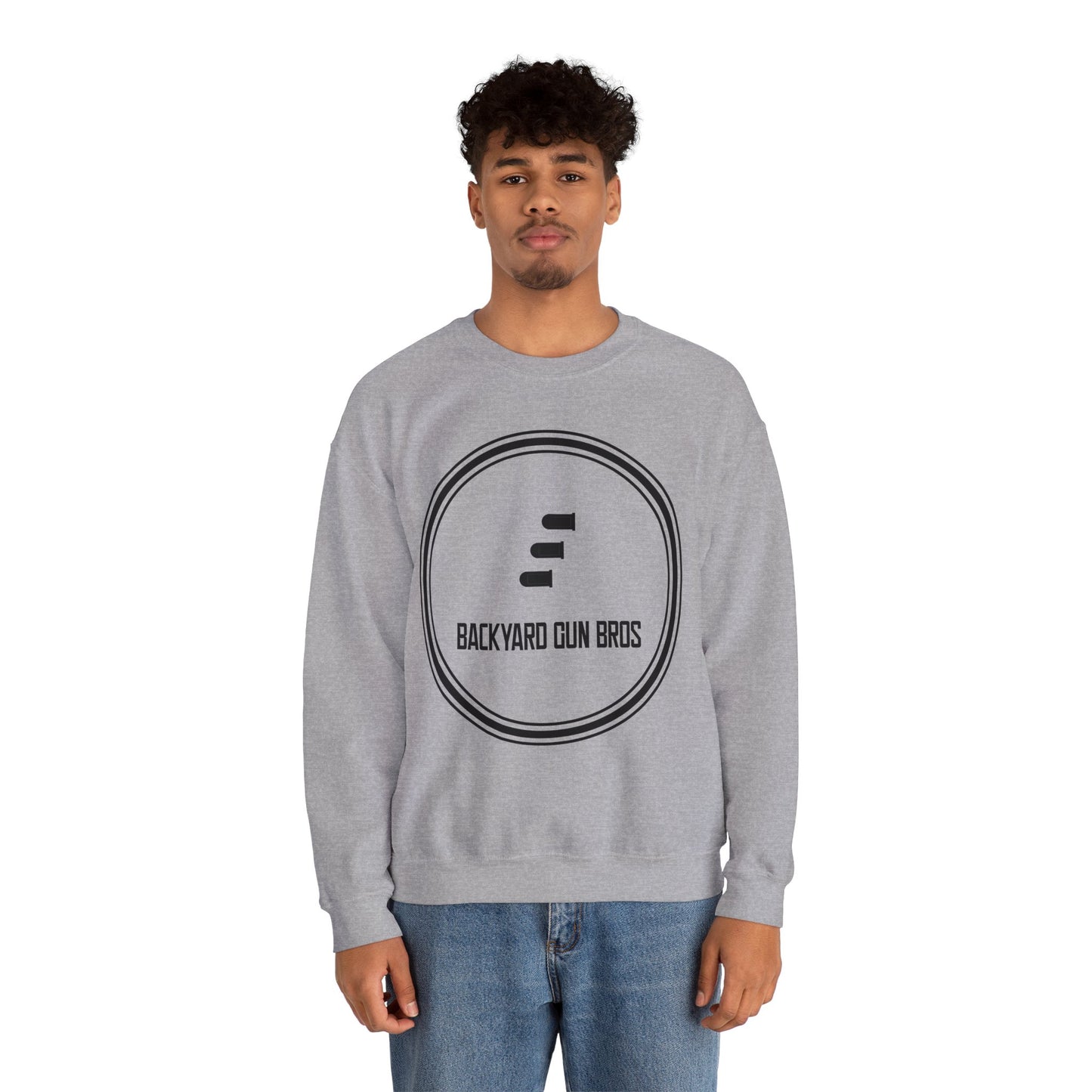 Unisex Heavy Blend™ Crewneck Sweatshirt | YouTube Black Logo!