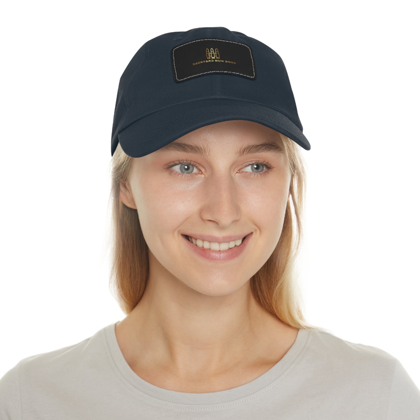 Dad Hat with Leather Patch (Rectangle) | YouTube Dashboard