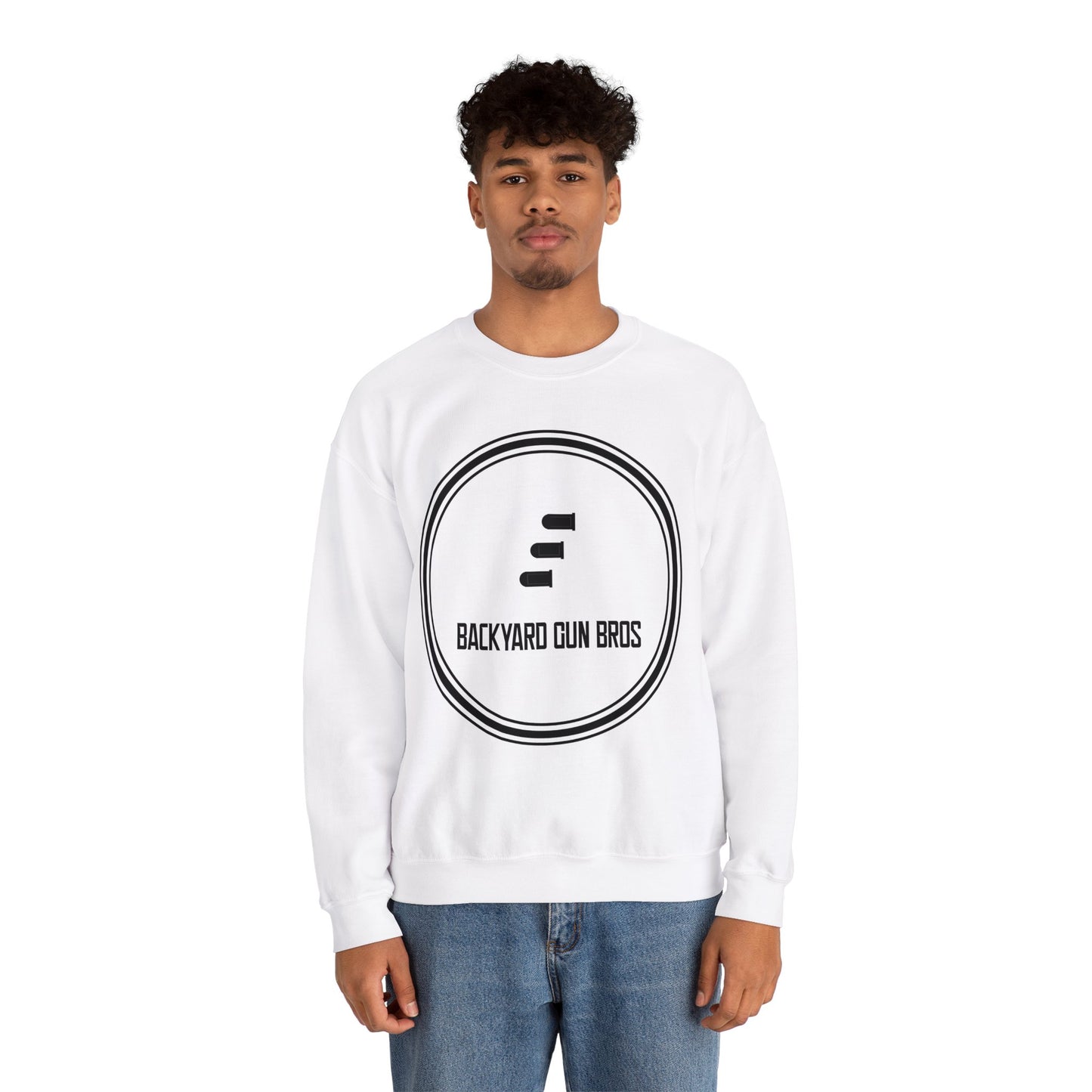Unisex Heavy Blend™ Crewneck Sweatshirt | YouTube Black Logo!