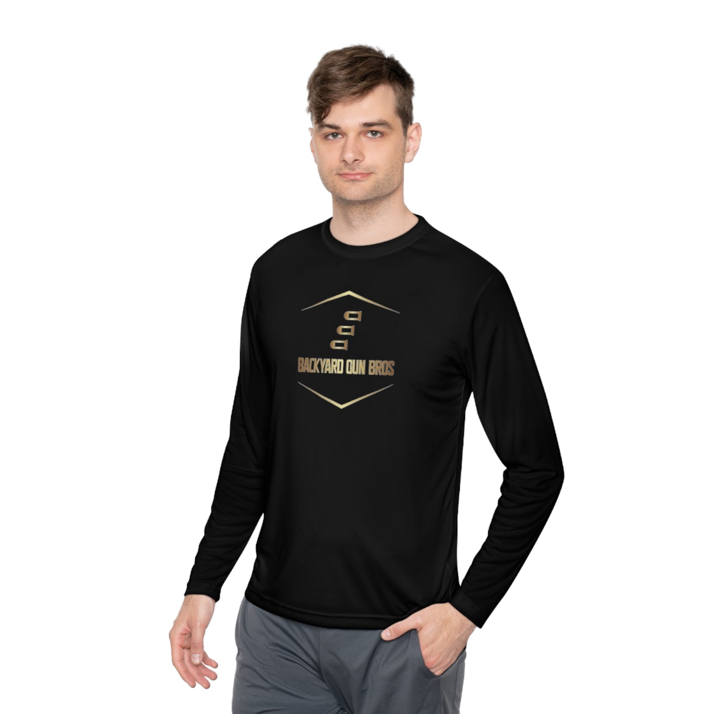 Unisex Lightweight Long Sleeve Tee | YouTube Alternative Logo