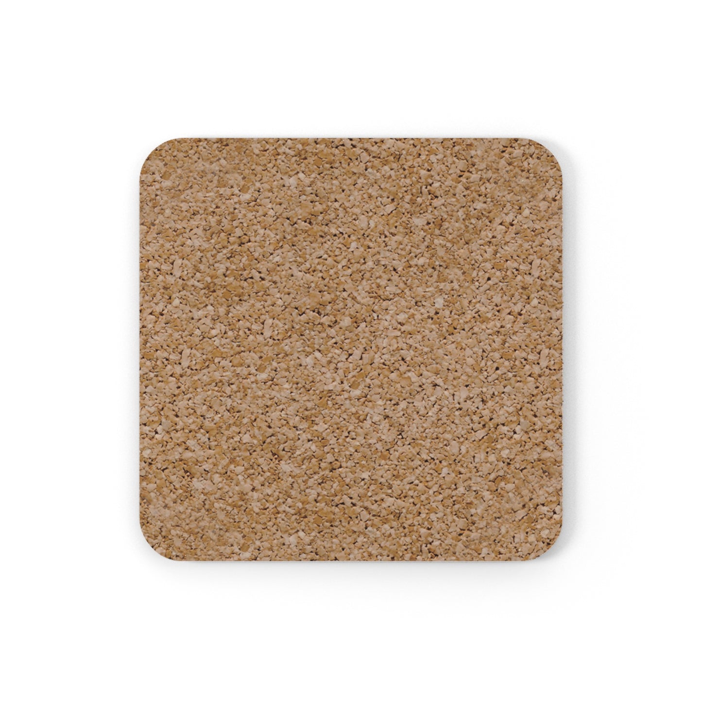 Cork Back Coaster Single | YouTube Logo Black!