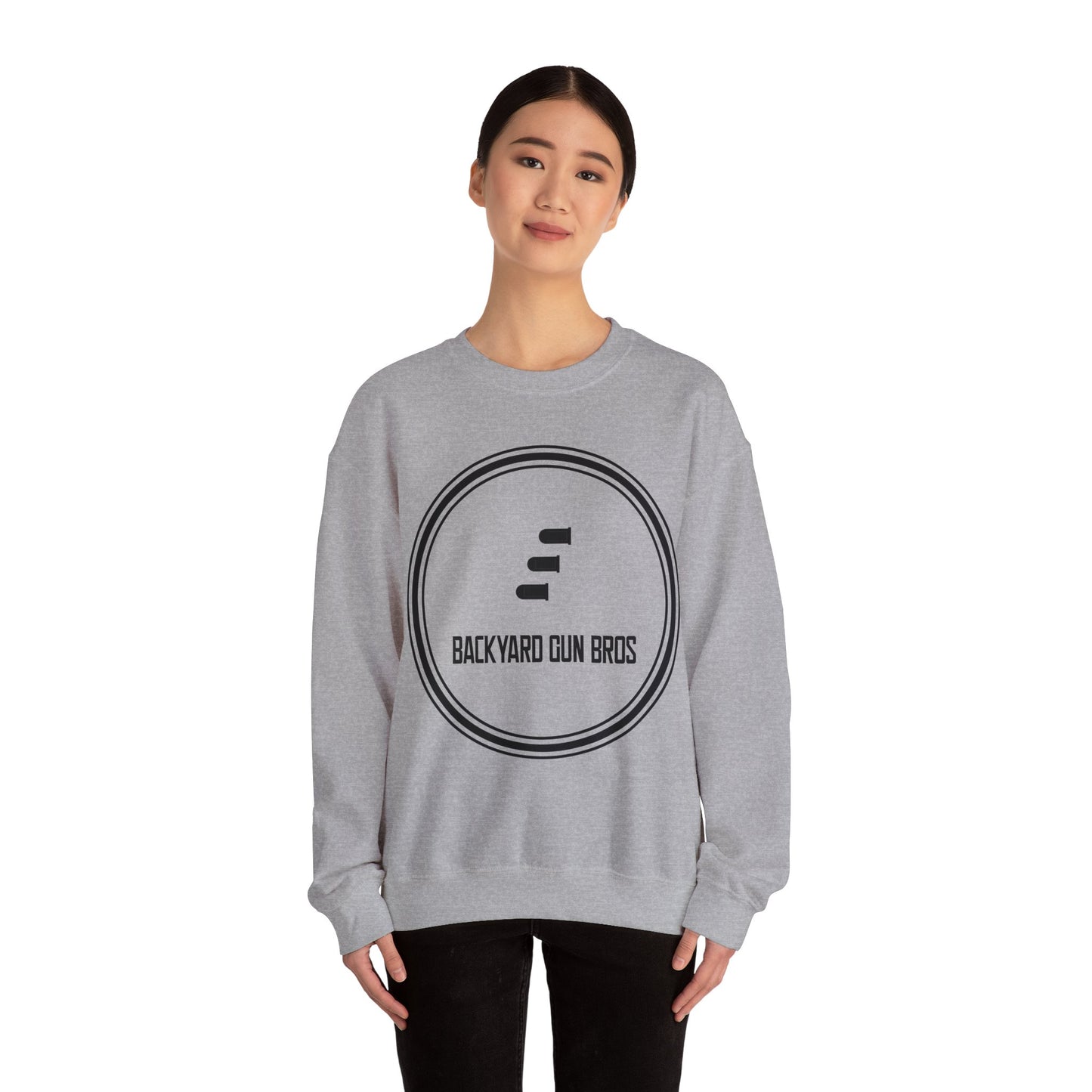 Unisex Heavy Blend™ Crewneck Sweatshirt | YouTube Black Logo!