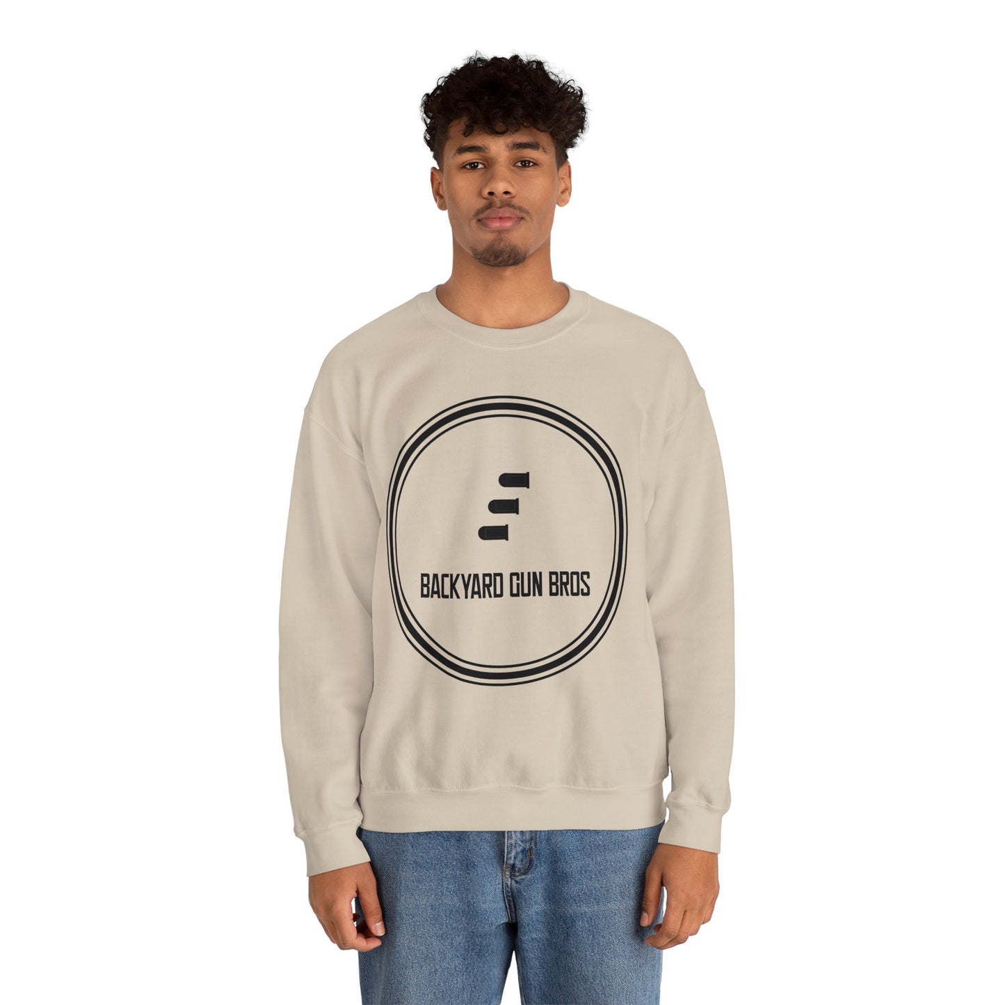 Unisex Heavy Blend™ Crewneck Sweatshirt | YouTube Black Logo!