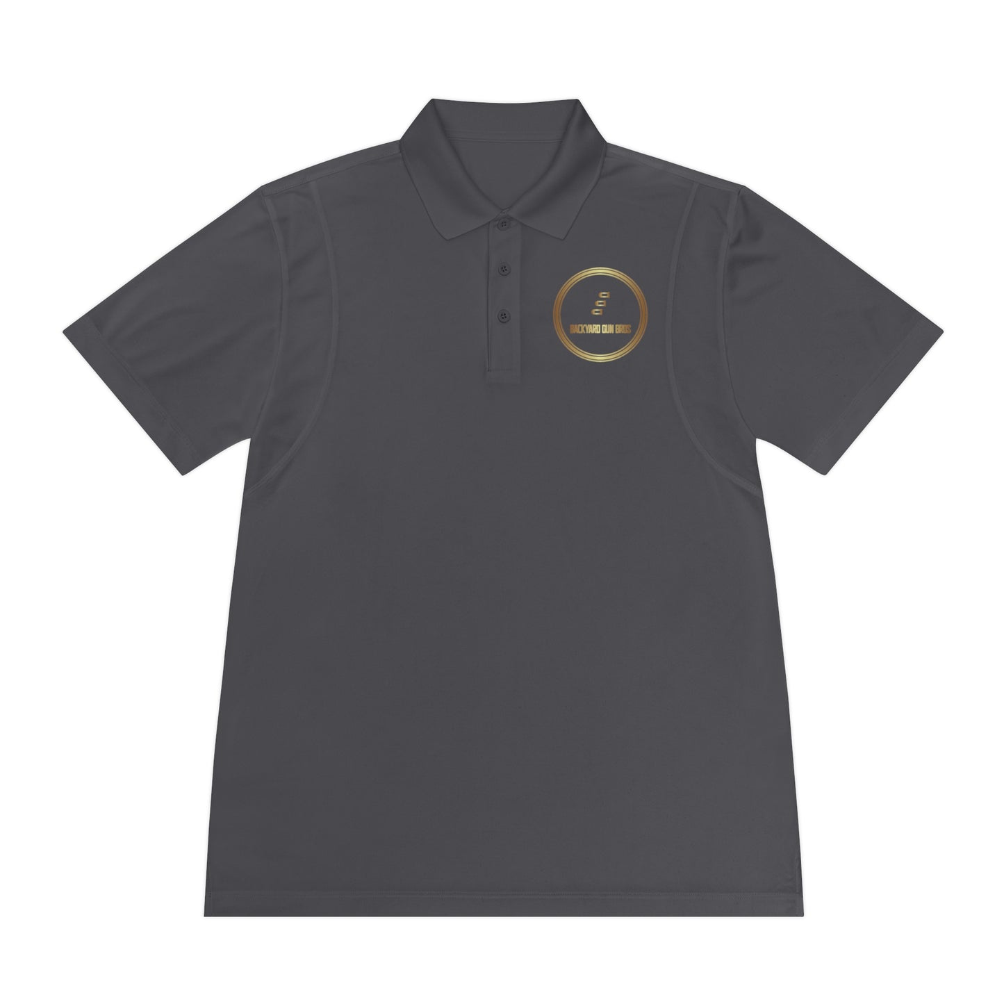 Men's Sport Polo Shirt | YouTube Logo and Dashboard