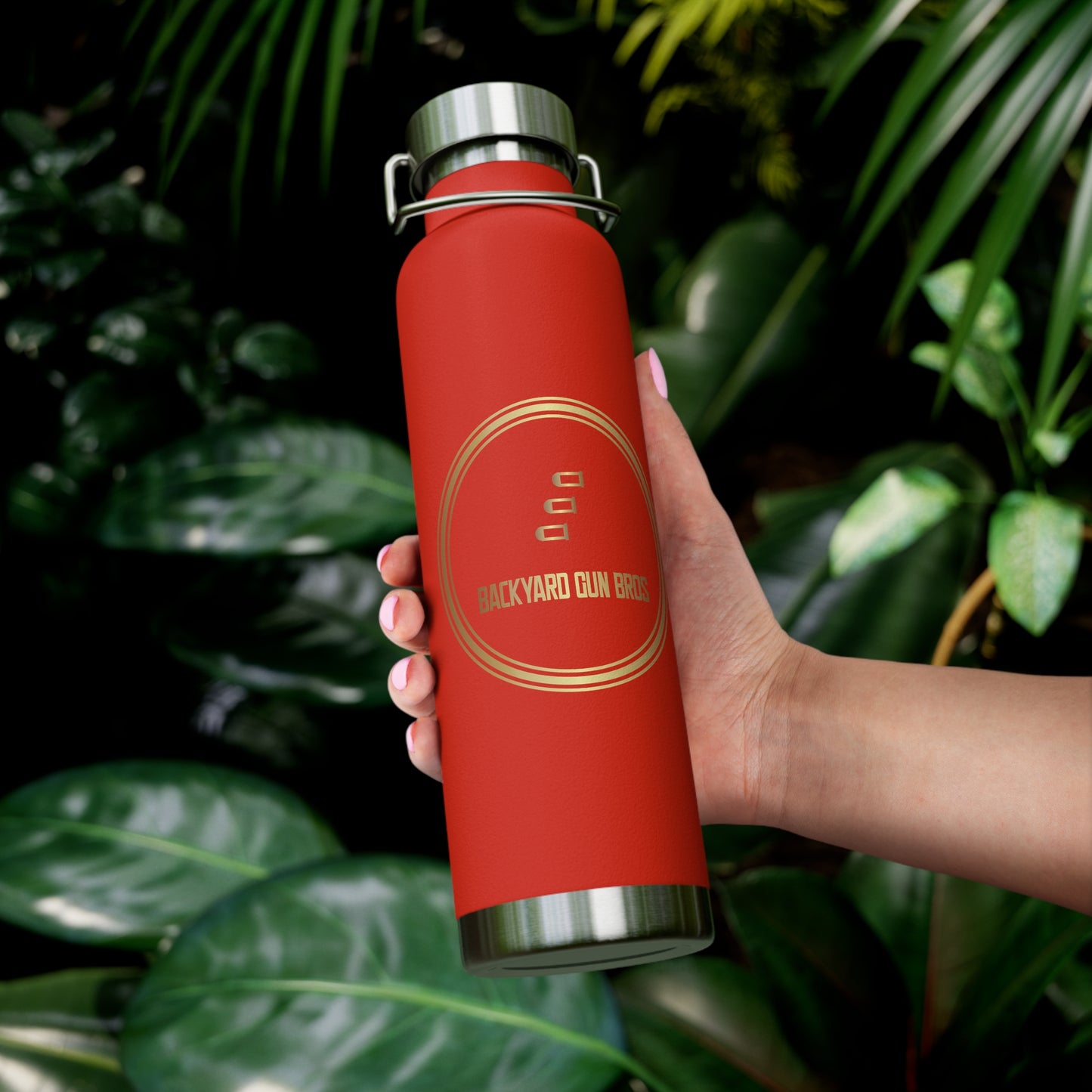 22oz Copper Vacuum Insulated Bottle | YouTube Logo