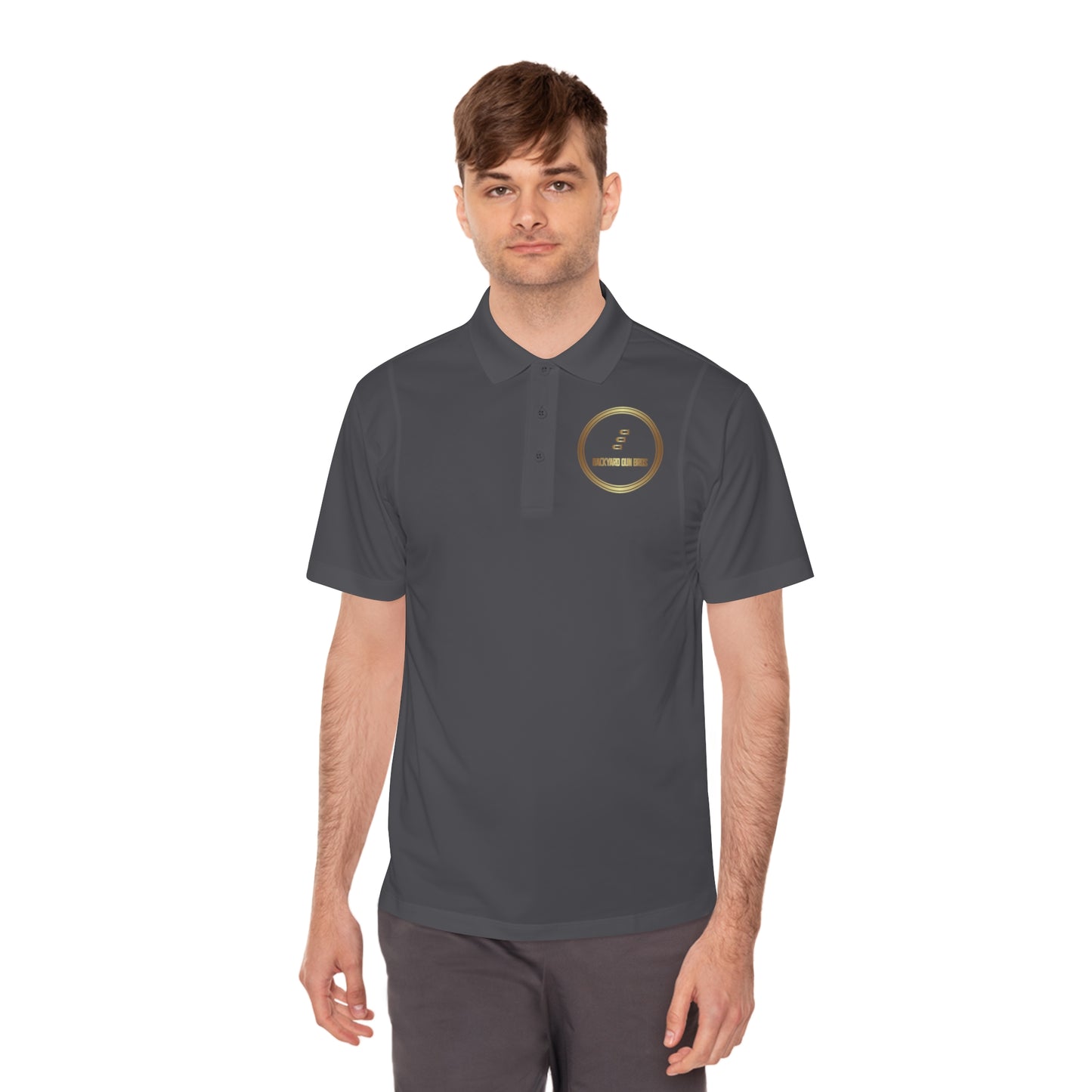 Men's Sport Polo Shirt | YouTube Logo and Dashboard