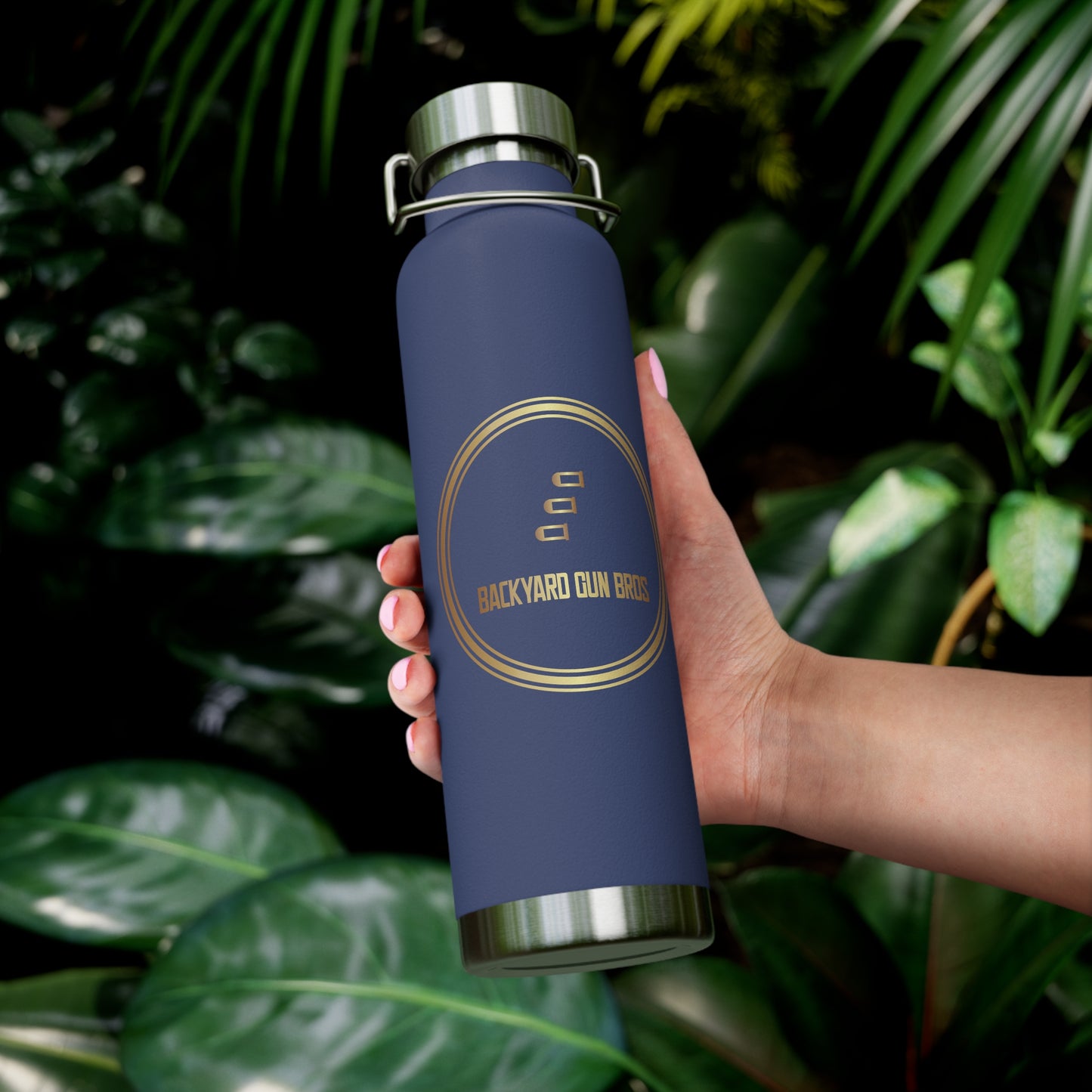 22oz Copper Vacuum Insulated Bottle | YouTube Logo