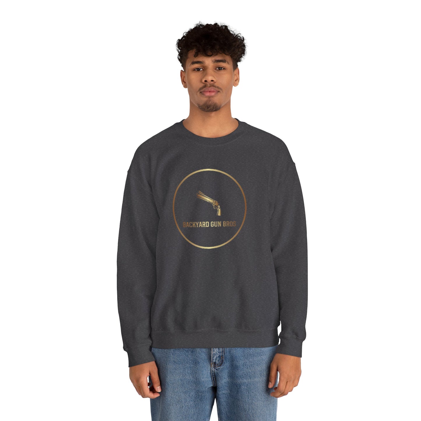 Unisex Heavy Blend™ Crewneck Sweatshirt | YouTube Alternative Logo