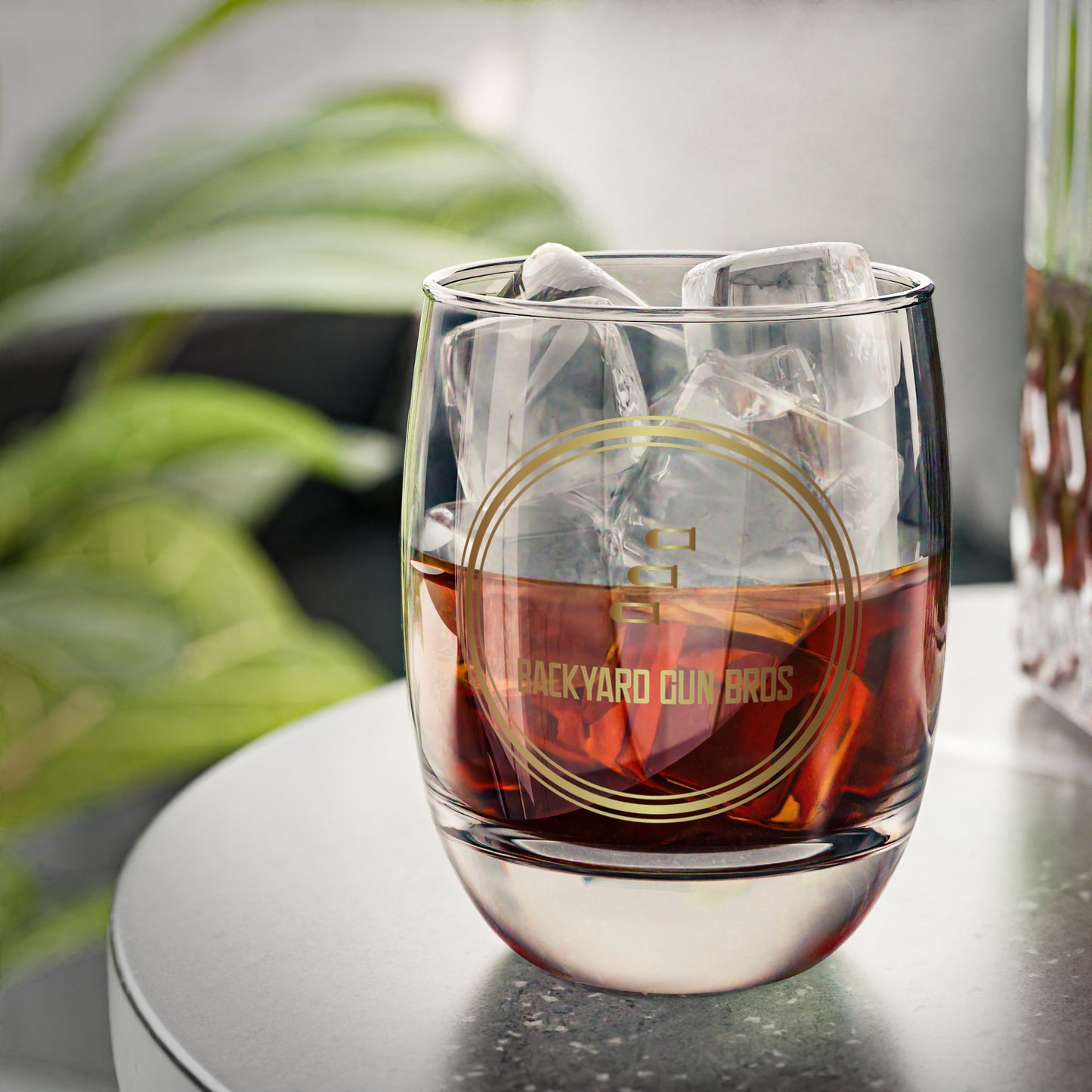 6oz Whiskey Glass | YouTube Logo