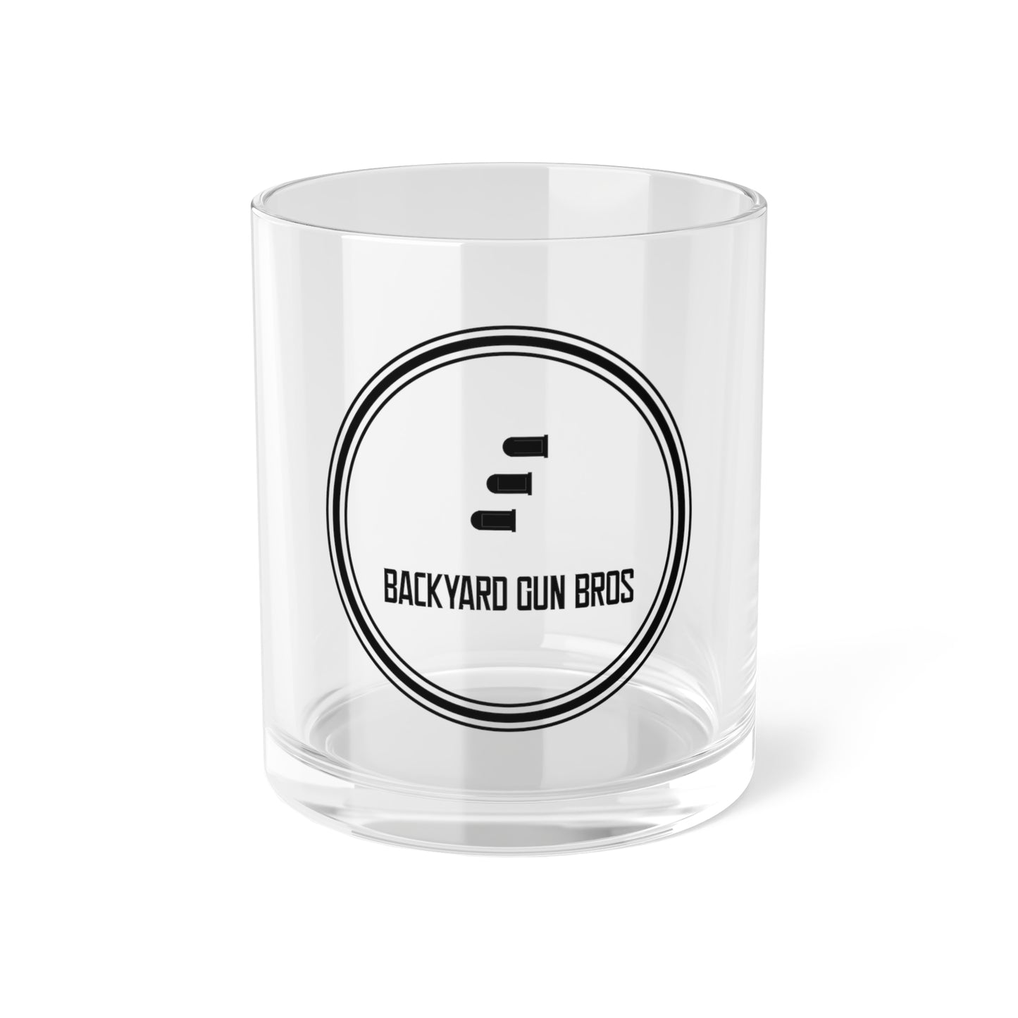 10oz Bar Glass | YouTube Black Logo!