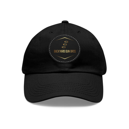 Dad Hat with Leather Patch (Round) | YouTube Alternate