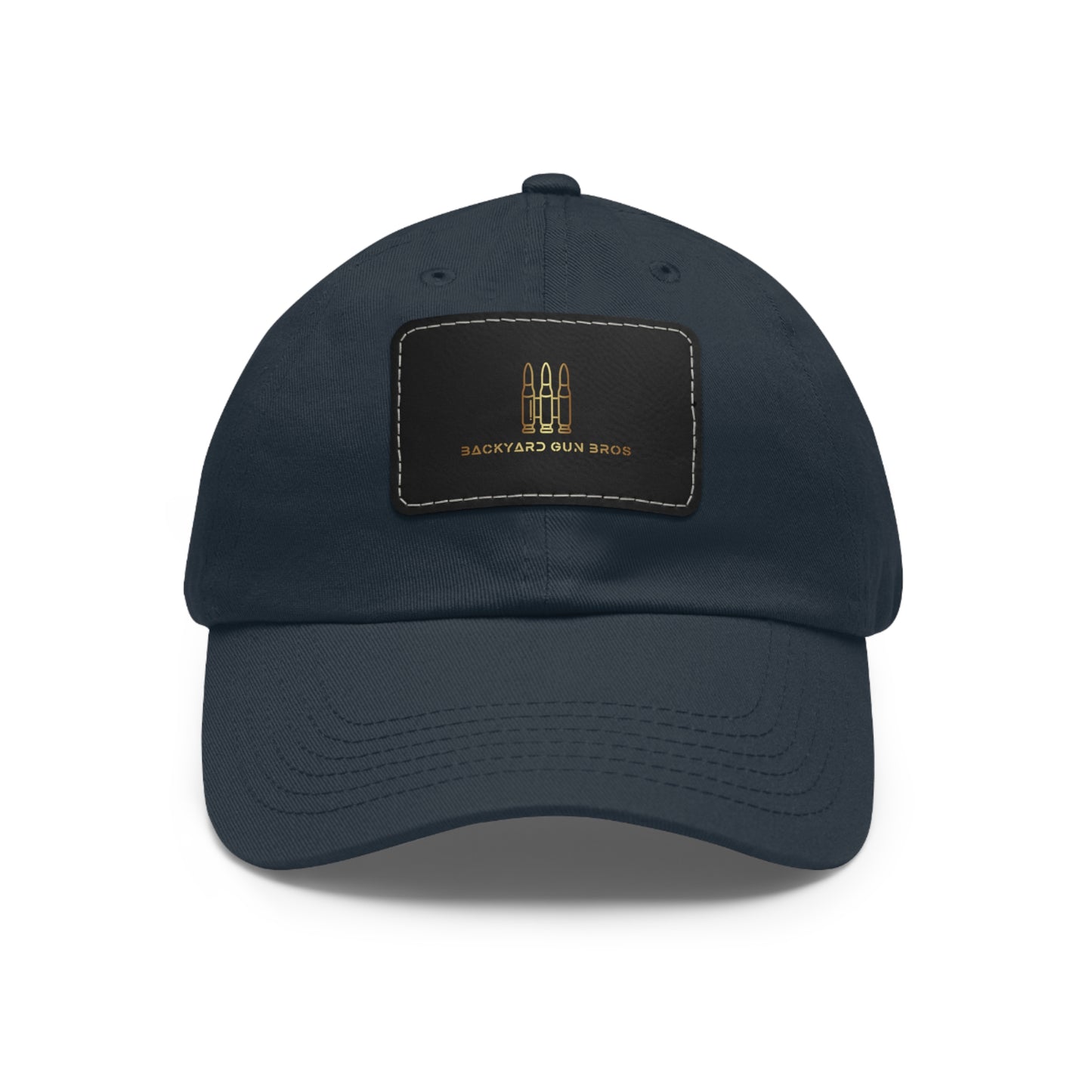 Dad Hat with Leather Patch (Rectangle) | YouTube Dashboard