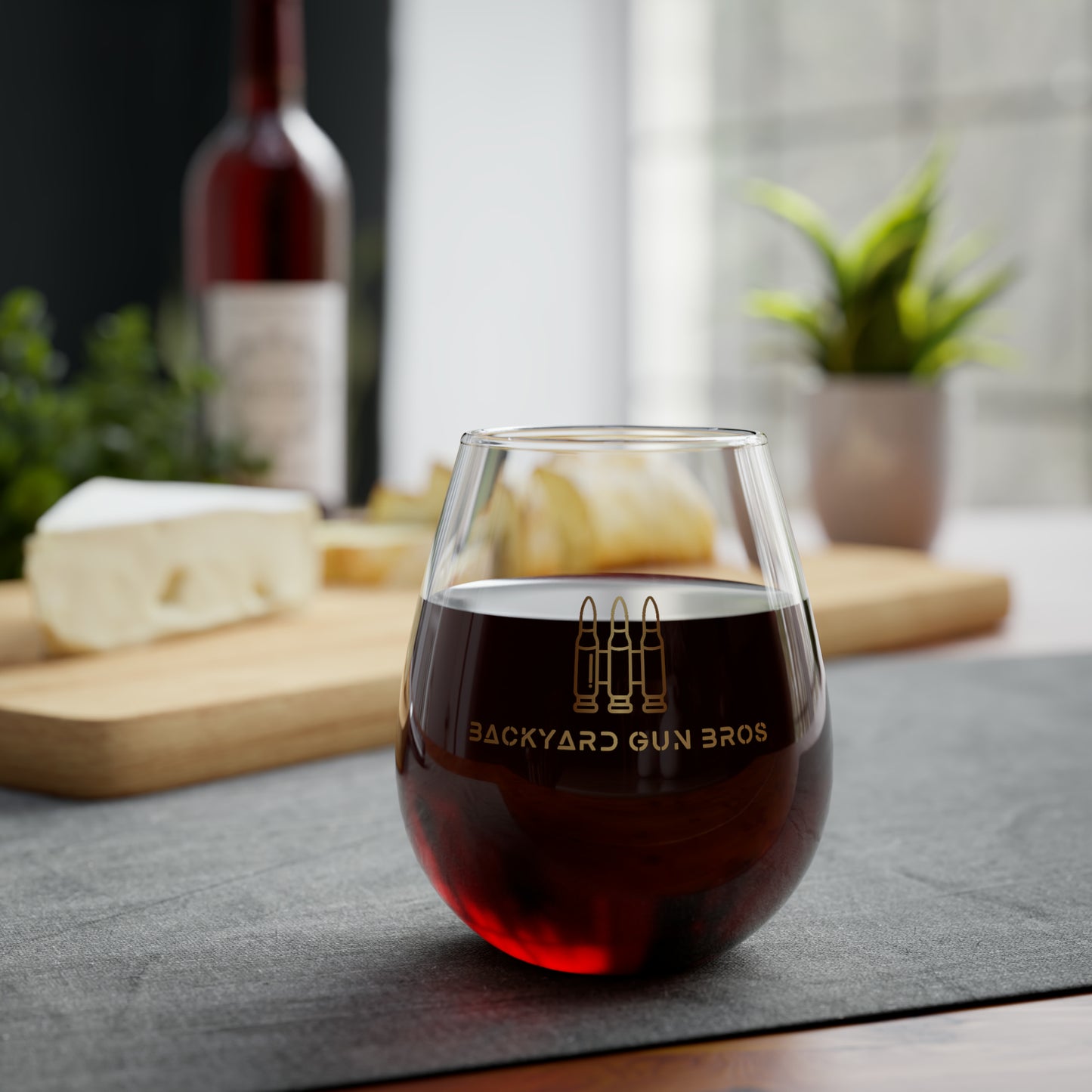 11.75oz Stemless Wine Glass | YouTube Dashboard