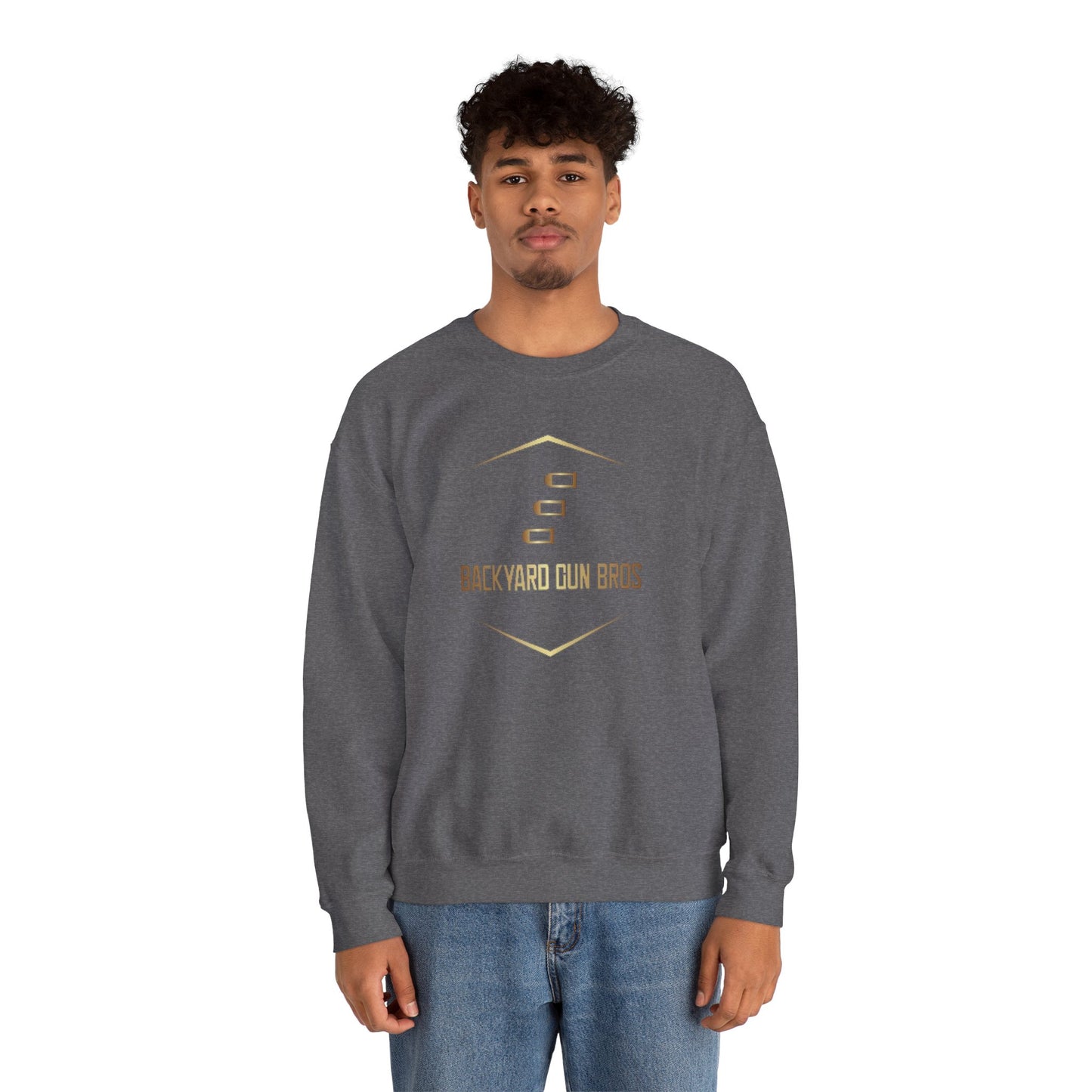 Unisex Heavy Blend™ Crewneck Sweatshirt | YouTube Alternative Logo