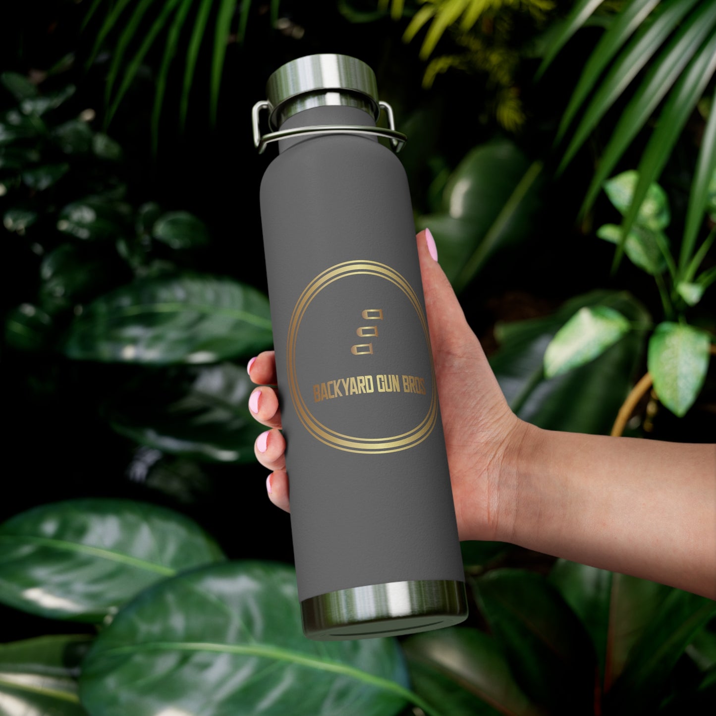 22oz Copper Vacuum Insulated Bottle | YouTube Logo