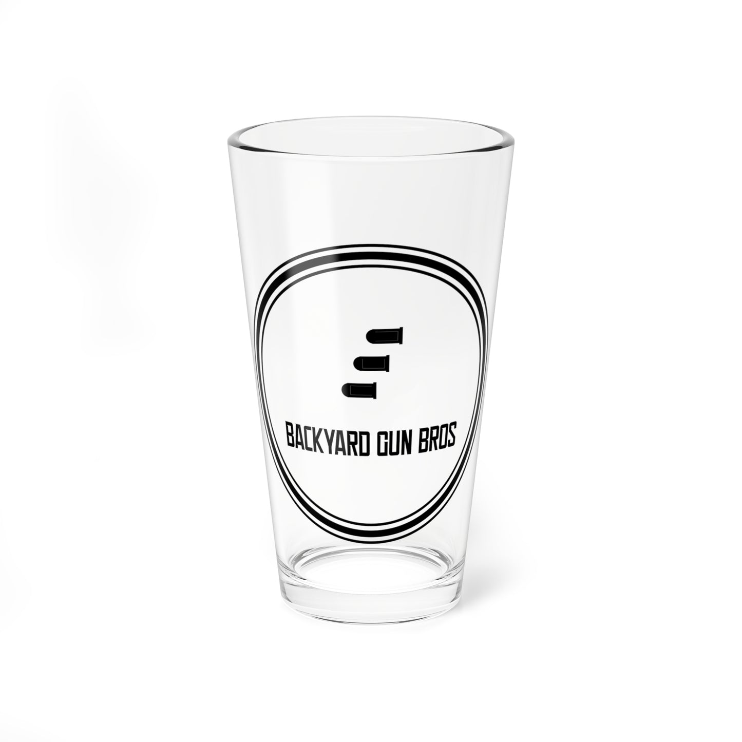 16oz Pint Glass | YouTube Black Logo!